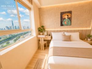 Hoa Villa 3-10 pax-D1-Landmark 81 Balcony View- Near Ben Thanh Market