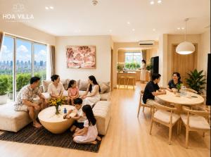 Hoa Villa 3-10 pax-D1-Landmark 81 Balcony View- Near Ben Thanh Market