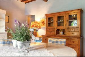 Garden-access apartment in the heart of Tuscany