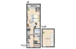 Haku Loft Hakata 105