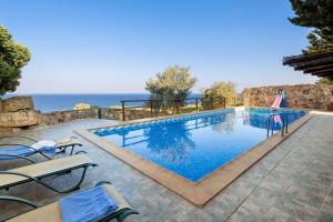 Sea-Sunset Views Villa Lefkothea with Private Pool near Elafonissi