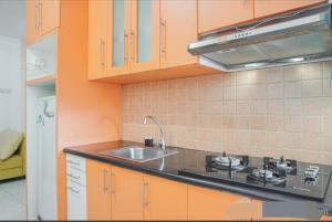 Mall connected cosmo mansions thamrin city mall best option best location one bedroom modern furniture flat with balcony economical perfect vocational apartment super comfortable