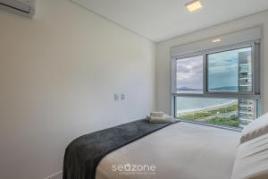 Apt 3Qt c Vista mar e churrasq. SHC1601