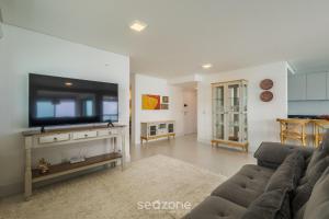 Apt 3Qt c Vista mar e churrasq. SHC1601