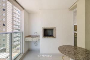 Apto 2Q c vista mar churrasq. piscina SHC0703