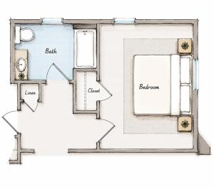 Private Room with Dedicated Bathroom & Near Manhattan & Free Parking