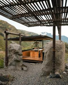 Pedra Inn Cabañas con Vista al Tungurahua