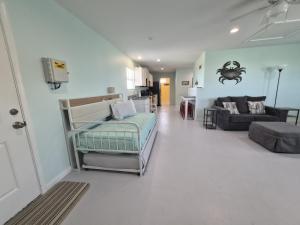 Crabby Cove, Gulf, Bay & ICW Views, Walk to Beach, Fully Side Fenced Yard, Pets OK, Bird Watching, Sleeps 5, Bolivar Peninsula