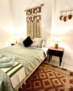 Central Oasis Suite with Terrace Patio Jalatlaco