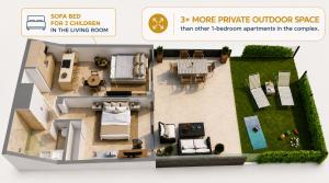 LolaBeachfront - Indoor Heated Pool & Spa - Premium Gym - Private Garden - 5 min Train to Airport