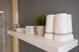 Hanza Tower WHITE 24 SPA Pool & Jacuzzi & Sauna