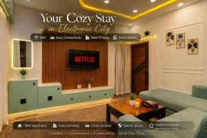 Couple Friendly Luxury 1BHK with Lift and Fast Wifi