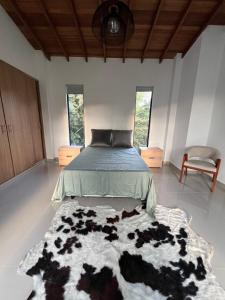Casa campestre verde manantial