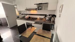 Apartment 402-1, one bedroom and a sofa bed