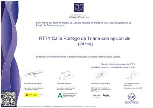 RT74 Calle Rodrigo de Triana con opción de parking