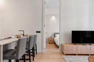 Espectacular apartamento en el centro, a 3 min de la playa de San Lorenzo