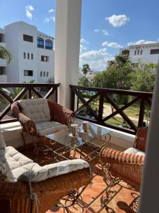 Appartement 2 chambres avec piscines, résidence privée Costa Cabo
