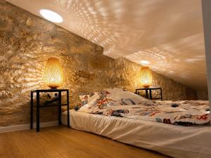 Charming natural stone house with private garden