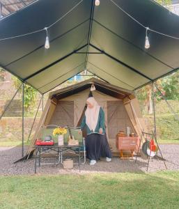 Korean Glamping Bali - Camping Family Nature