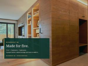 Richemont 3B - Golf or Ski 8 min walk - High Standing - Garage