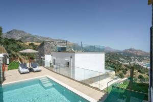New seaview villa Venetsianiko with Private Pool & BBQ close to the beach