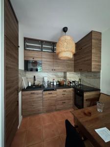 Big exotic apartment over Kabaty metro station