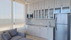 Luxury oceanfront apartment in Puerto Morelos