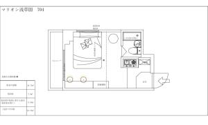 Promotion 74 Asakusa , 1 room, 8 mins to ST Max 2P 超高价格比 浅草全新装修 车站8分钟 最大2人