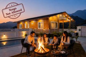 Alaya Stays Baramasa 3 BHK Hill Retreat with Pool & Garden