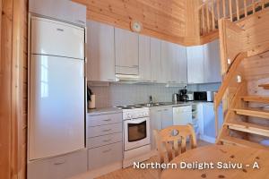 Northern Delight Saivu & Ulda, next to Reindeer Farm, including Lappish Hut and Skiroom