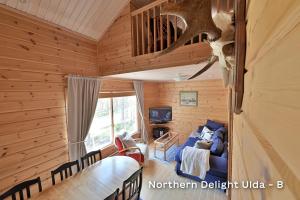 Northern Delight Saivu & Ulda, next to Reindeer Farm, including Lappish Hut and Skiroom