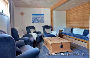 Northern Delight Saivu & Ulda, next to Reindeer Farm, including Lappish Hut and Skiroom