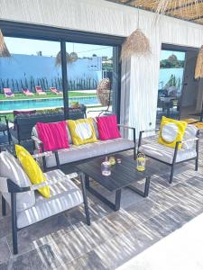New bohemian villa with private pool 4km from Assilah