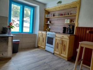 Blue sheep apartment