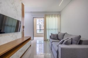Apt c 2 suítes e churrasq. 650m da praia RGO0301
