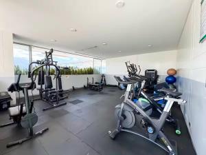 Moderno Apto 2 Hab con Balcon, Piscina, Gym y BBQ