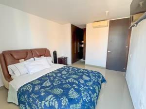 Moderno Apto 2 Hab con Balcon, Piscina, Gym y BBQ
