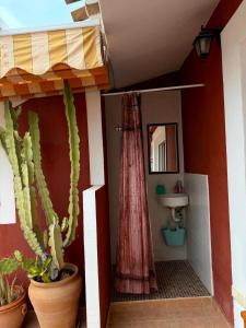 MEN52- duplex with large terrace close to the beach