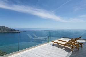 New Seaview Villa Minoiko with Private Pool near the Beach in Plakias