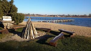 Lakehouse Hartowiec - balia i sauna nad jeziorem by Nestri