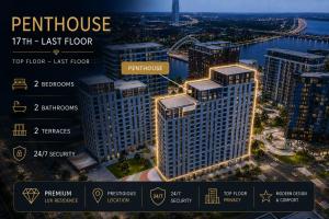 Belgrade Waterfront Penthouse 17th last floor