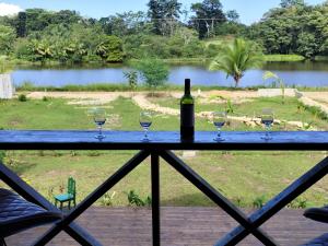Chalet frente al lago