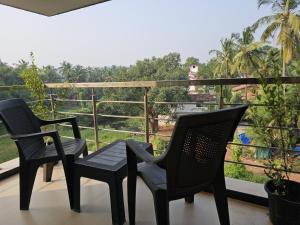 Private Terrace Pool View 2BHK Apartment near Baga Beach