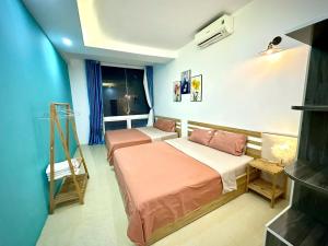 Căn hộ Oasky 3 phòng ngủ view biển và tháp Tam Thắng