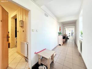 Luxurious, floral penthouse terrace and sauna