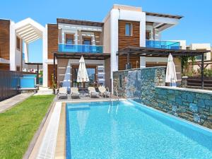 Holiday home in Kiotari with a terrace or balcony