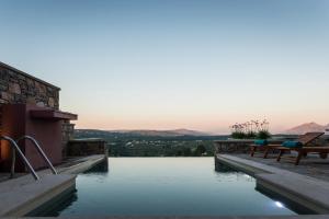 Listen to Nature in a Renovated Traditional Hilltop Villa Liodosifis with Heated Pool