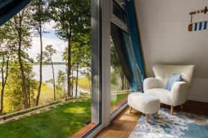 Leszcz1321- Dom z linią brzegową, sauna, jacuzzi