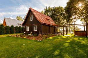 Leszcz1321- Dom z linią brzegową, sauna, jacuzzi