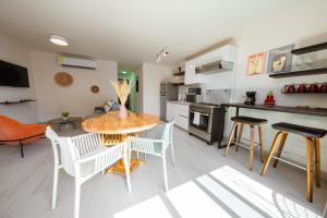 Apartment with Private Balcony & Workspace
